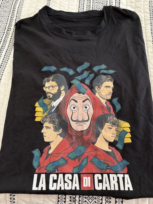 Тениска La casa di carta по филма Miney heist на Netflix