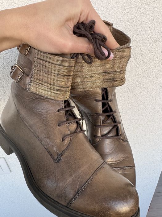 Ghete de piele Enzo Bertini 37/24 cm