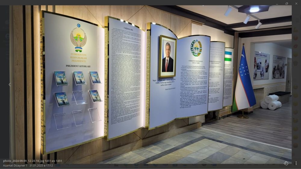 Reklama xizmati baner 3D harflar