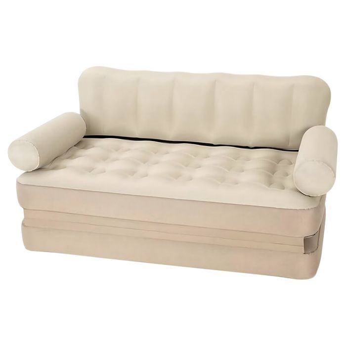 Двоен надуваем матрак с разтегателен диван за спане