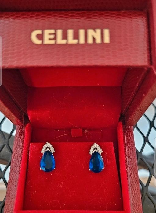 Cercei damă noi finuți din argint stantati 925