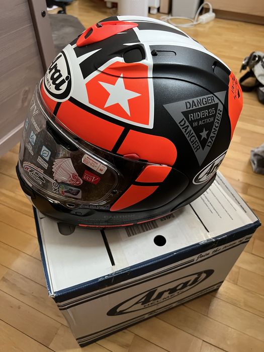 Arai RX-7V - S/M/L + Shark Aeron - S