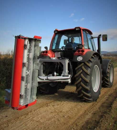 Mulcer resturi vegetatie lateral PROFESIONAL 55-150 cp