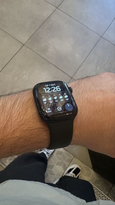 Apple Watch Series 10 42 мм, Jet Black, S/M