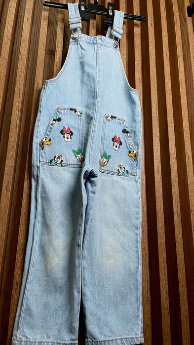 Salopeta din denim ZARA Disney