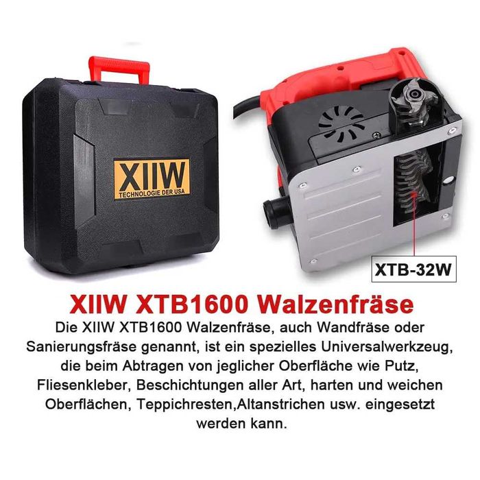 Mașină de frezat, șlefuit beton, granit, tencuială ceramică, XIIW.