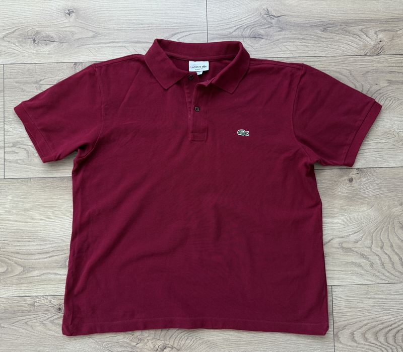 Tricou Polo LACOSTE Visiniu Burgundy Barbati | Marime XL (7)