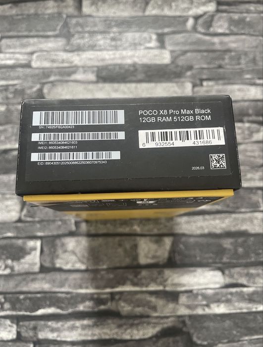 Telefon Poco X8 Pro Max* 512GB *12GB*black* factura garantie
