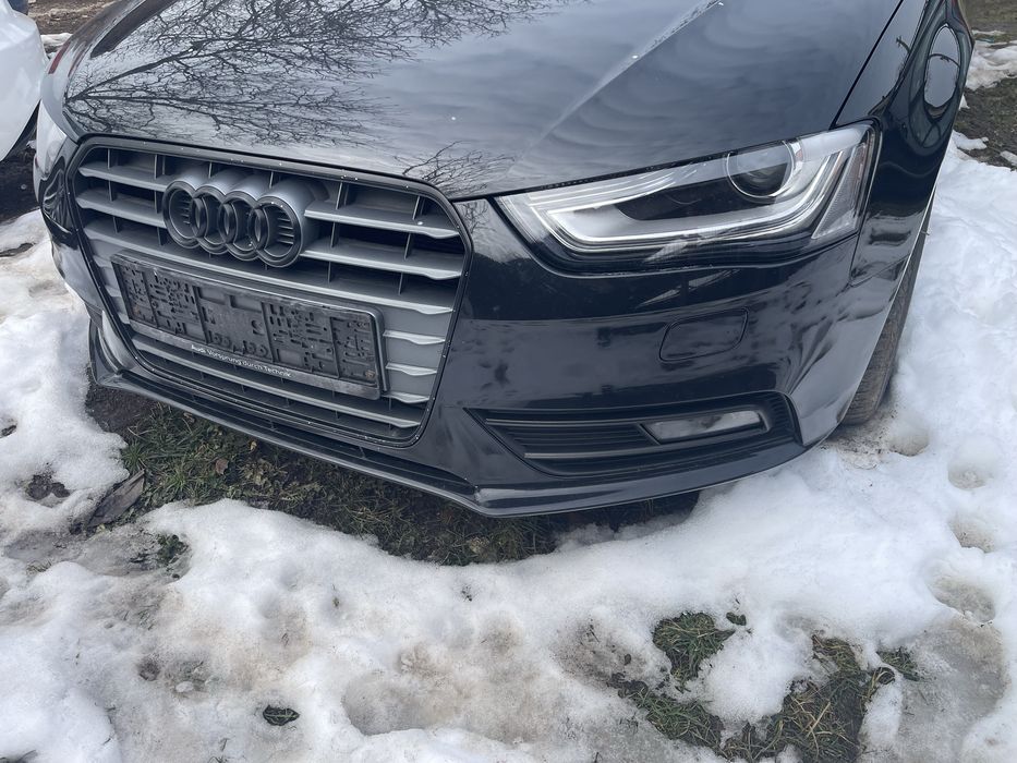 Spolier difuzor bara spate grile proiectoare pt Audi A4 B8 si B8,5 org