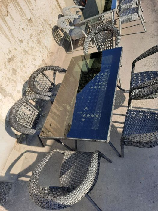 Mebel ratan stol stul