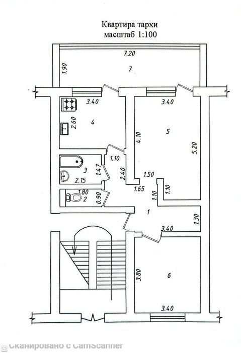 Продаётся квартира в кирпичном доме на Карасу-6 2в3/1/5. Ипотека есть=