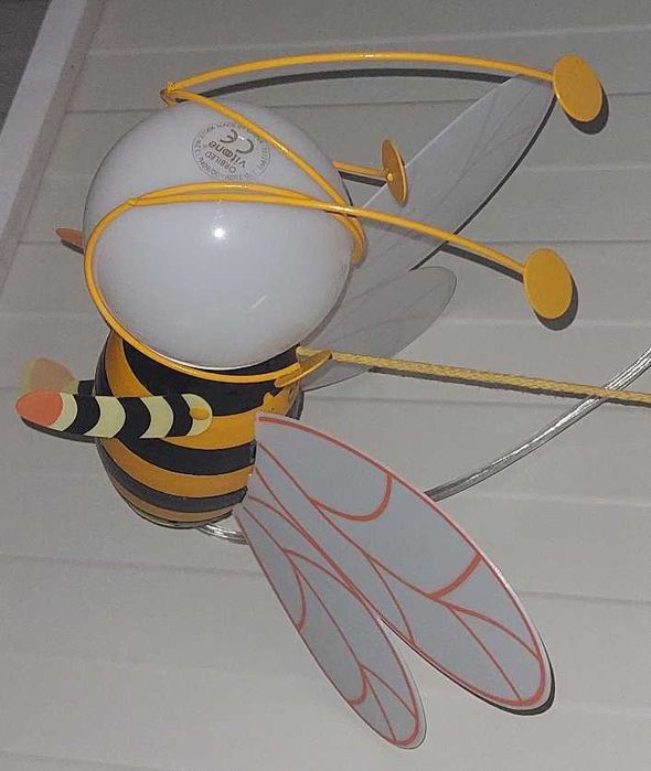 Детски полилей / лампа Пчела, Е27, 1х40W