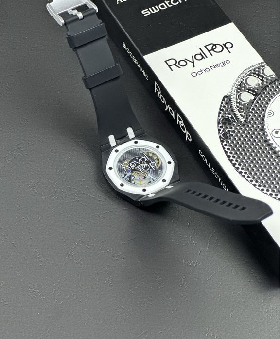 Ceas AP X Swatch Royal Pop “Ocho Negro”
