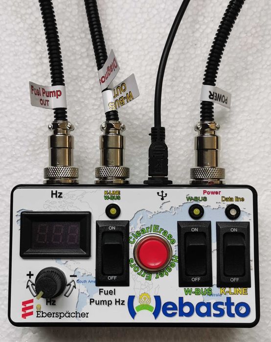 WE-TESTER Webasto and Eberspacher diagnostic Interface