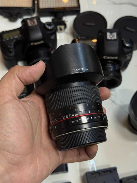 Canon 5D Mark IV + Canon 6D + Canon 50mm + Canon 35mm + Samyang 14mm
