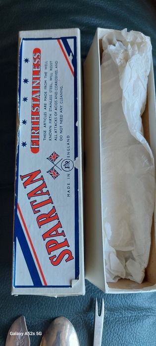 Английски Сет прибори Седеф