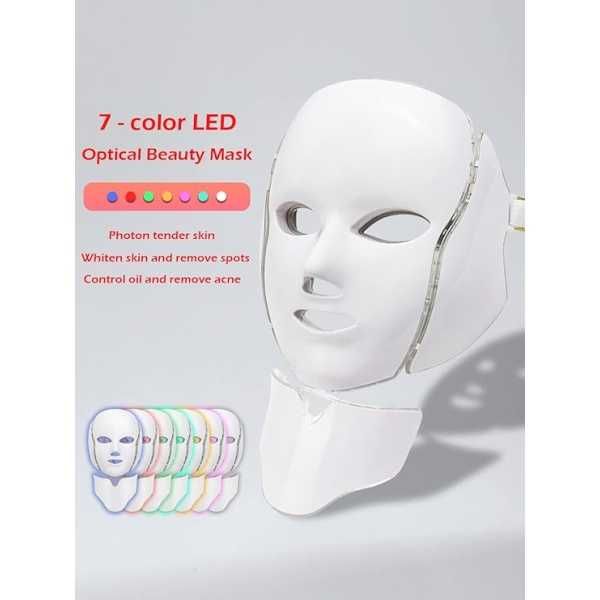 Козметична LED маска за лице и шия Photon, Neo™