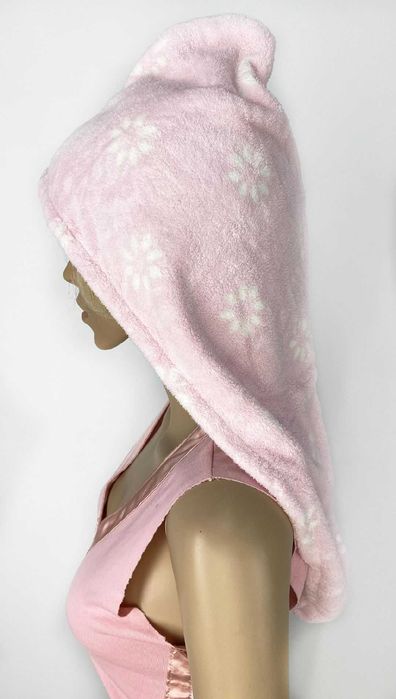 Prosoape pentru Uscarea Parului, Bellavia, Tip Turban, Roz