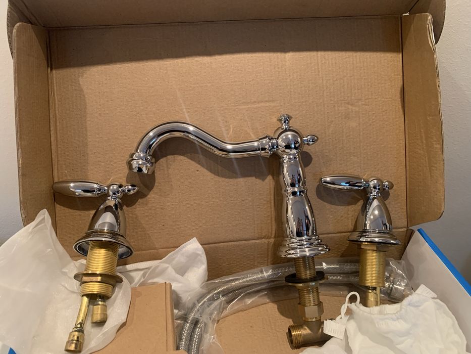 Set mobilier baie / dulap cu chiuveta incastrata in blat