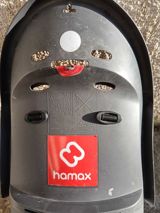 Детско столче за велосипед Hamax Smiley (Decathlon) с бонус втора допълнителна скоба