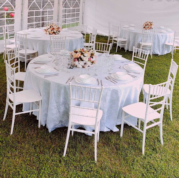 Închiriere,mese,scaune,,logistica/veselă completă pt evenimente