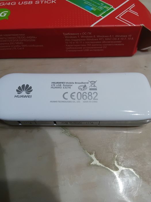 Новый Huawei e3276 usb 4G модем билайн izi алтел актив теле2 кселл