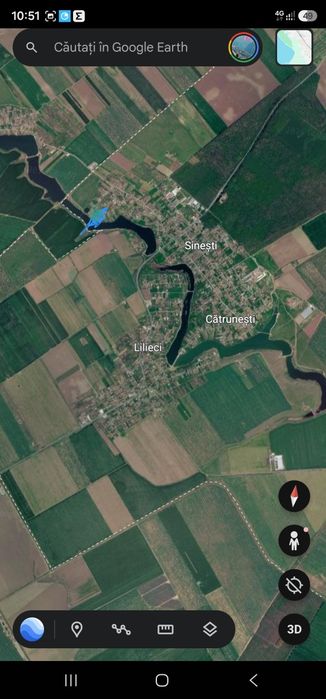 Vând casă cu teren 3600mp Ieșire la Balta Sinești Ialomita