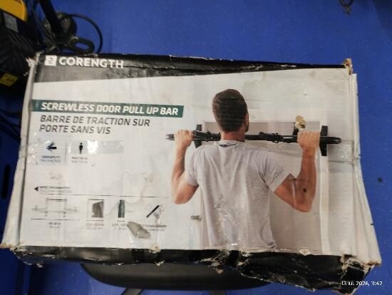 Bară de tracţiuni fără șuruburi cu - produs resigilat Decathlon