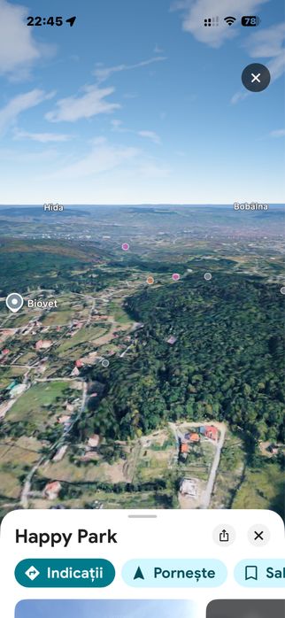 Vind teren ,la pretul cel mai bun oferit  front 30-40m-Evadeaza in Faget  la soare si in mijlocul naturii cu o frumoasa panorama