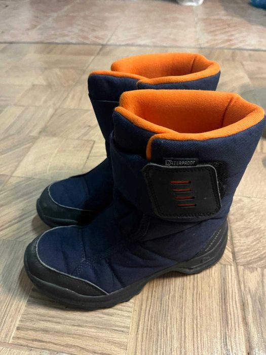 De vanzare set ghete iarna, cizme impermeabile si adidasi copii marime 33.5 si 34