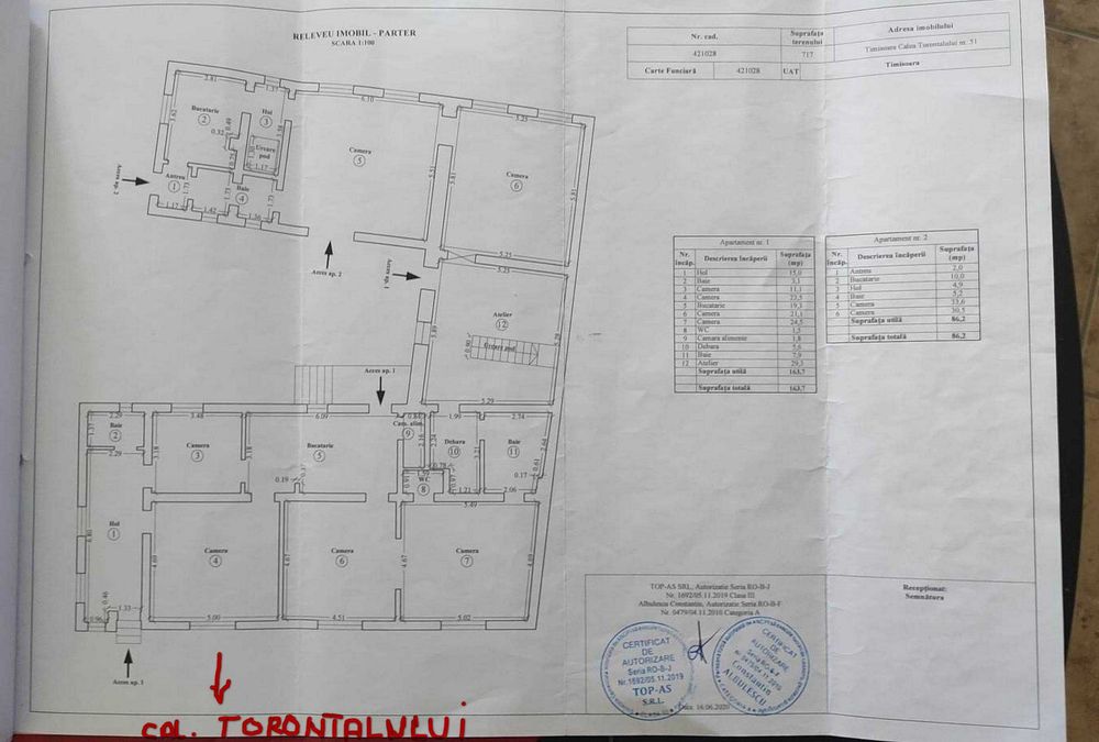 Vand/schimb  casa pe cal Torontalului artera principala