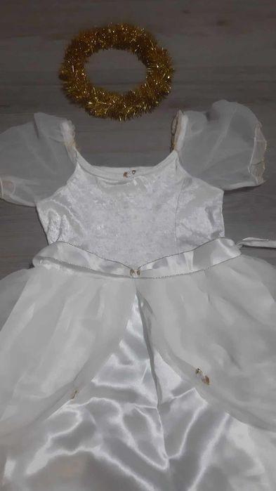 Costum de fulg sau ingeras - marime 5 - 7 ani
