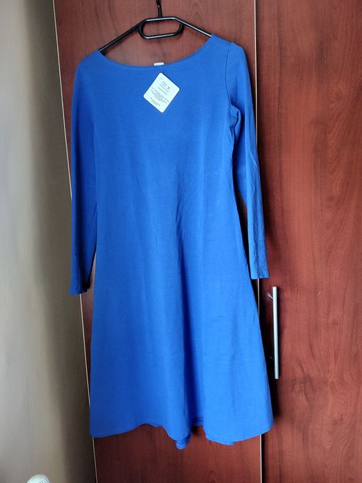 Rochie Evie S albastru electric de la Joa