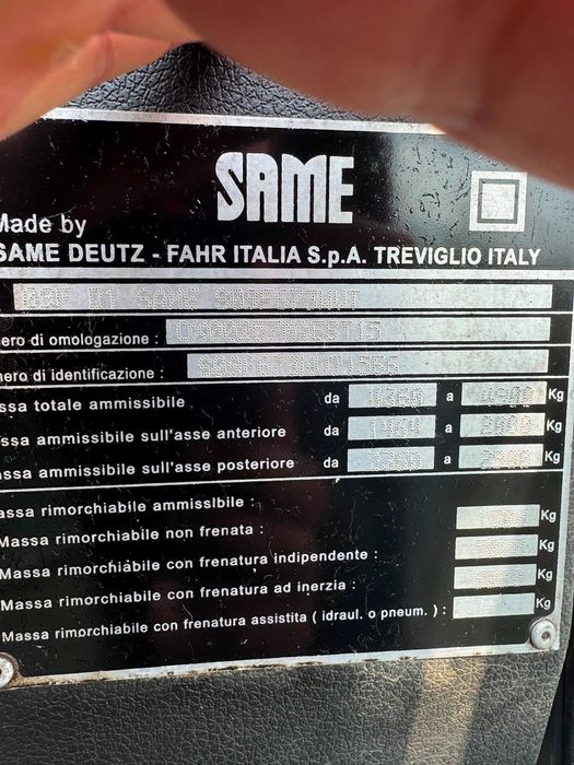 Vind Tractor Same Fruteto 70