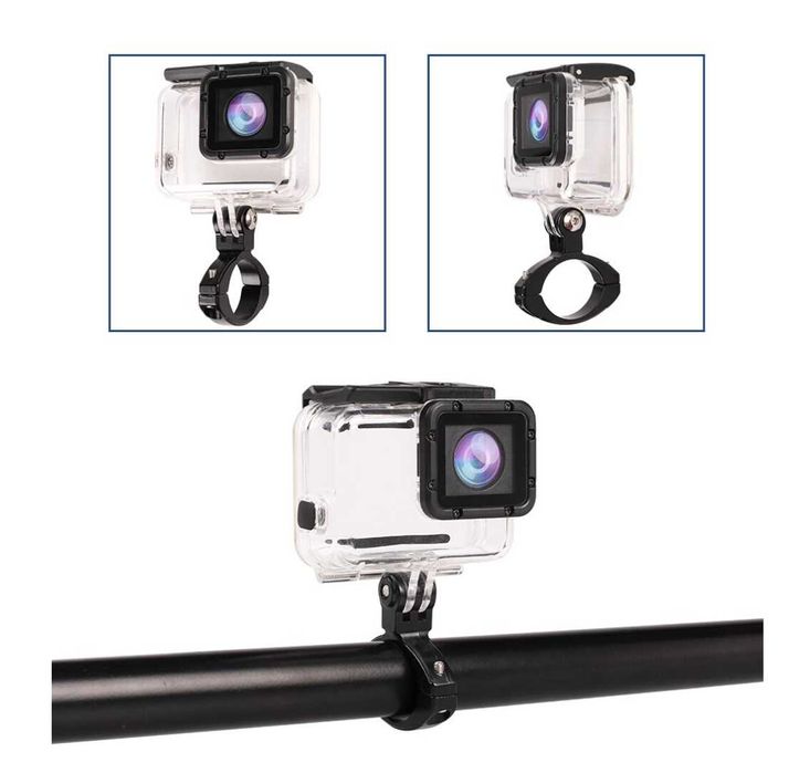 Suport bicicleta pentru camera video sport GoPro, DJI Action