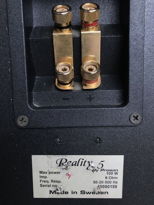 Boxe Proson Reality 5  Suedia