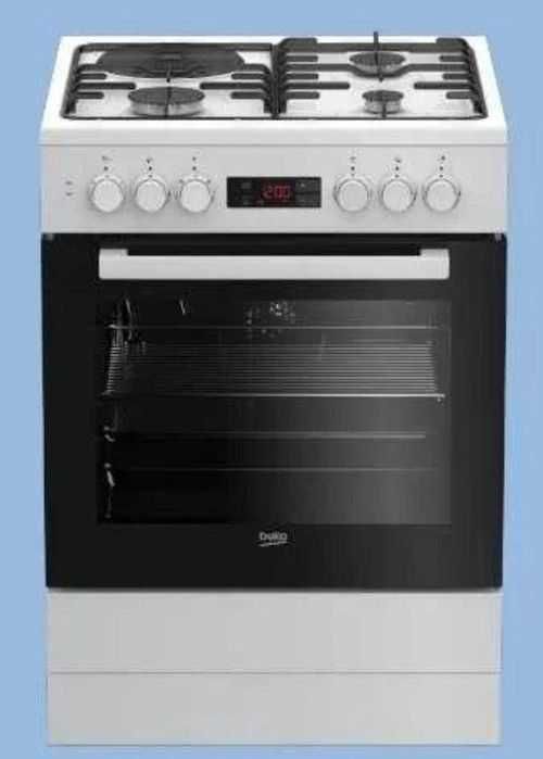Плита  beko комбинированная