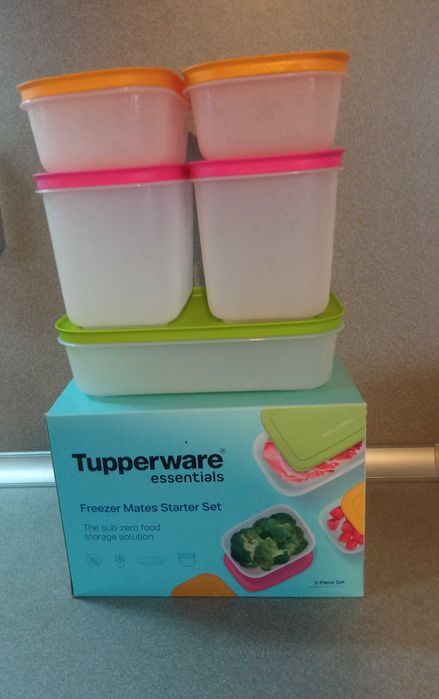 Съдове за фризер на Таперуер