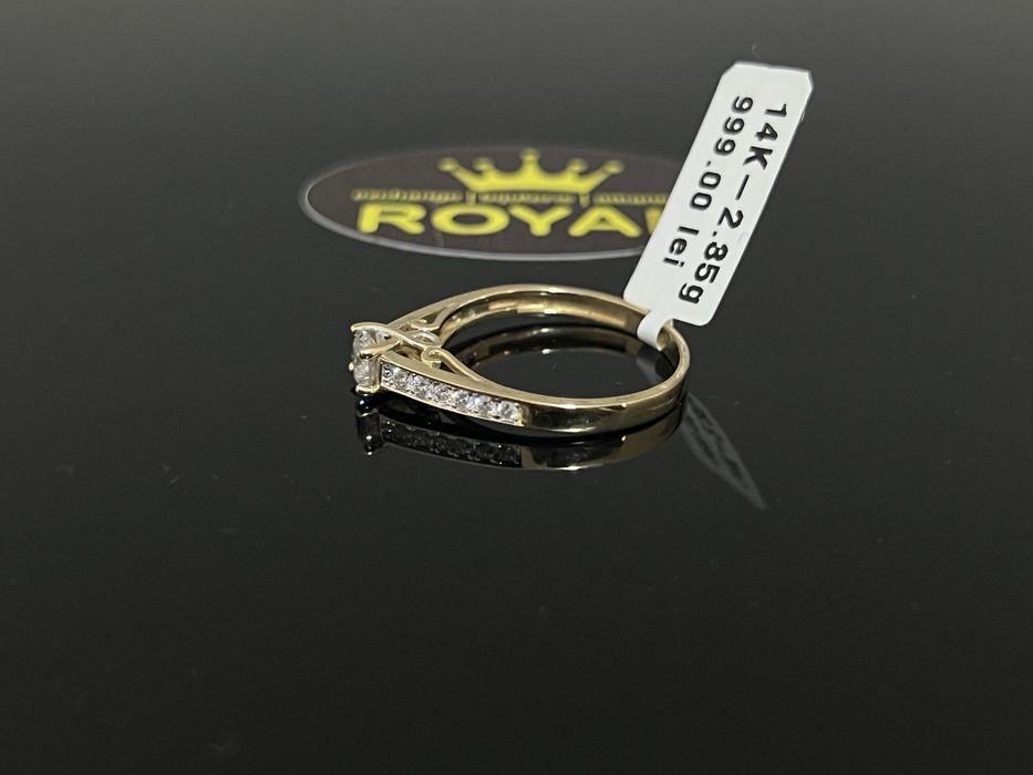 Bijuteria Royal CB : Inel dama aur 14k 585   2,35 gr