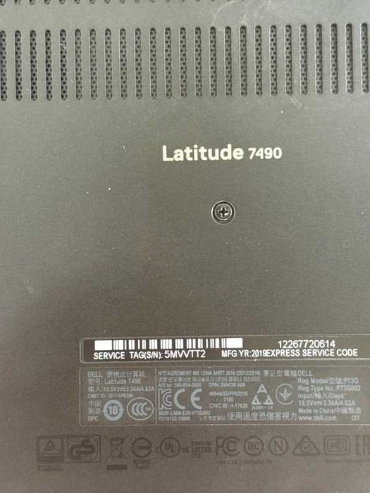 Laptop Dell Latitude 7490