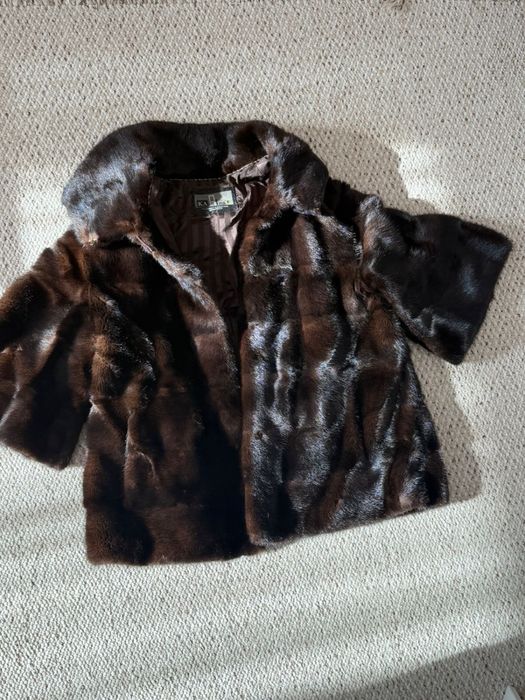 Шуба натуральная норковая