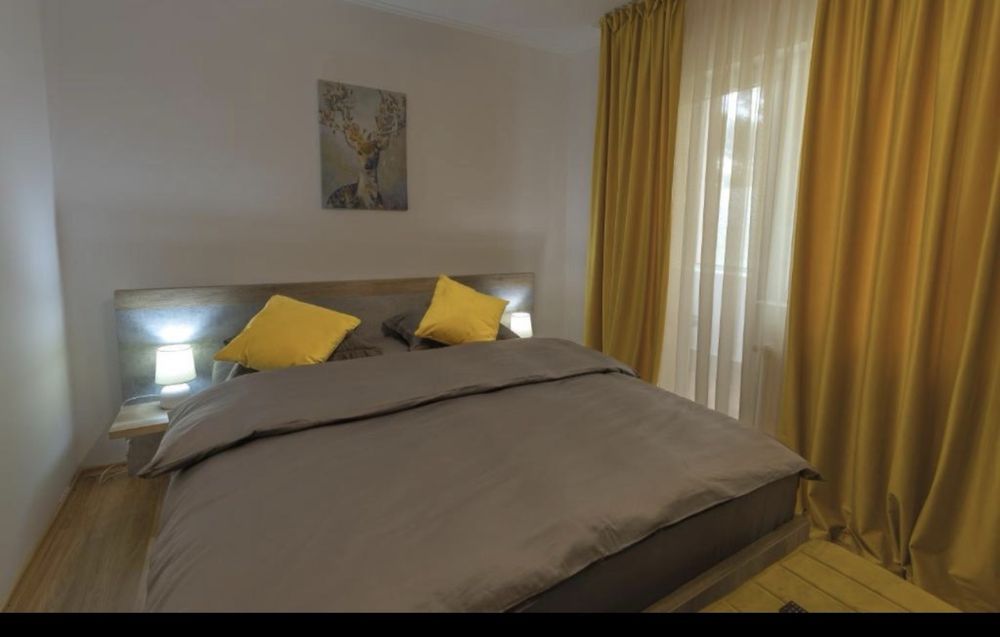 Inchiriez apartament cu 3 cam, cartier  Trivale, parter, parcare, complet mobilat si utilat
