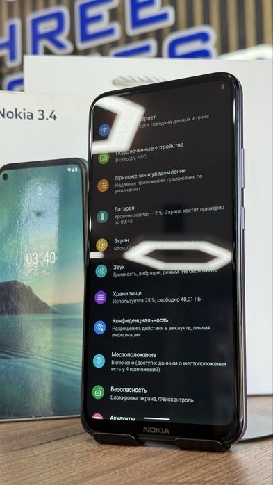 Nokia 3.4 64/3 С Гарантией!
