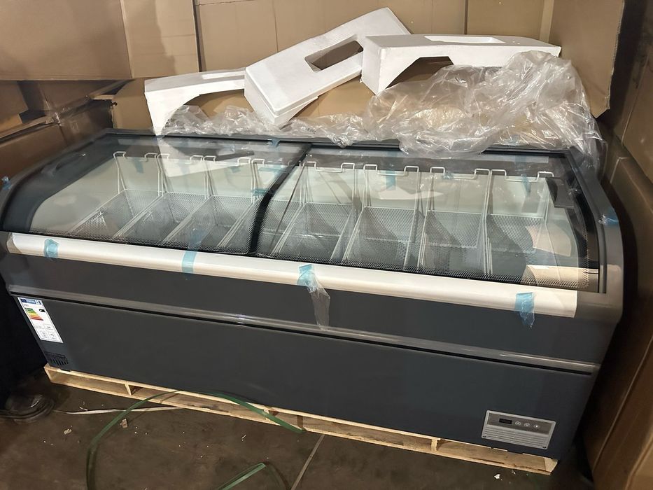 Морозильник овальный стекло со склада