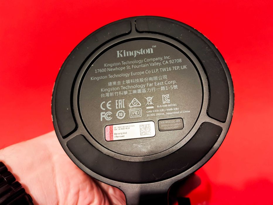 HyperX QuadCast USB Кондензаторен Микрофон за Стрийминг, Гейминг, PC, Подкаст, Студиен