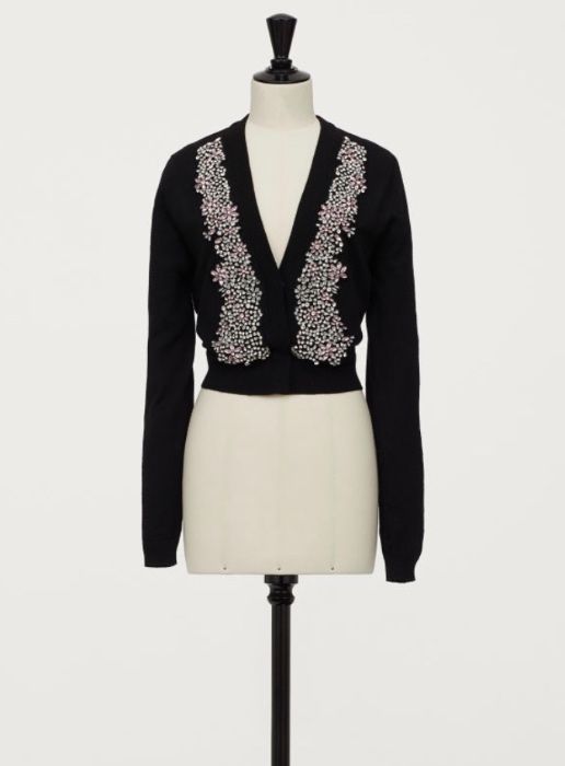Cardigan-pulover Giambattista Valli x hm, xs