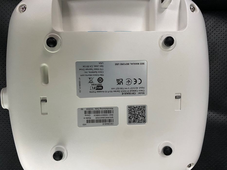 WiFi точка доступа Cisco Catalyst C9120AXI-E