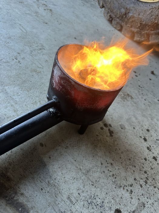 Горелка на отработено масло  !!!