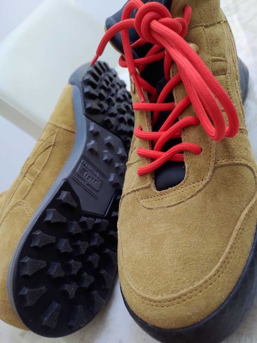 Замшевые ботинки onitsuka tiger