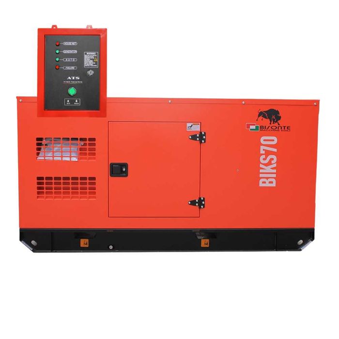Generator de curent Bisonte BIKS85, insonorizat, Putere maxima 82.5kVA 400V ATS inclus